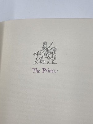 The Prince Machiavelli 1978 Franklin Library 100 Greatest Books Leather HC. New.