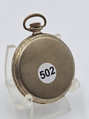 Rare Antique 1920 Gruen Guild 19  Pocket Watch GF Wadsworth Case Swiss. Works