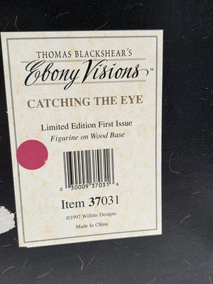 Limited Edition Thomas Blackshear Ebony Visions "Catching the Eye", Item 37031