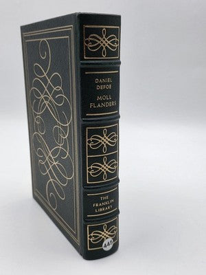 Franklin Library Moll Flanders Daniel Defoe 1978 Leather Bound Classic Book. New