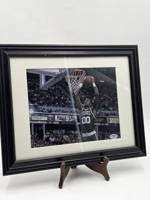 Robert Parish Signed 8x10 Photo PSA DNA AJ20841 Boston Celtics HOF Framed