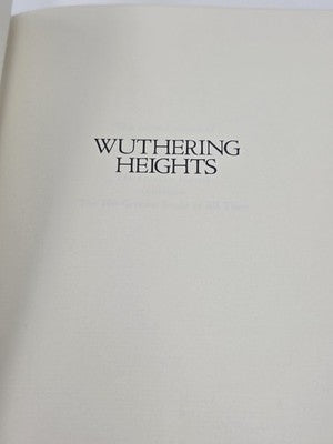 1975 FRANKLIN LIBRARY Emily Bronte WUTHERING HEIGHTS Red Leather LIMITED ED. New