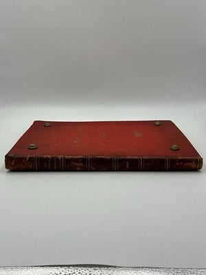 Rare Antique 1889 Journal Amusant Paris Illustrated Satirical Leather Bound Vol.