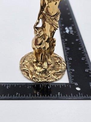 Rare K Dopita Studio Maiden Goblet Ltd Ed 183/300 Hand Made Tin Alloy Copper Art