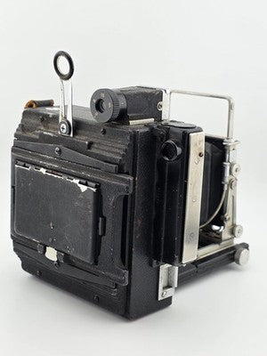 Graflex Crown Graphic 4x5 Camera Kodak Ektar 101mm f4.5 Flash Supermatic. Read.