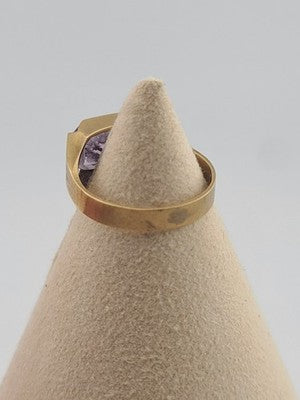Vintage Mens 10k Solid Gold Masonic With Ruby Ring Size 9 Weight 4.3 Grams