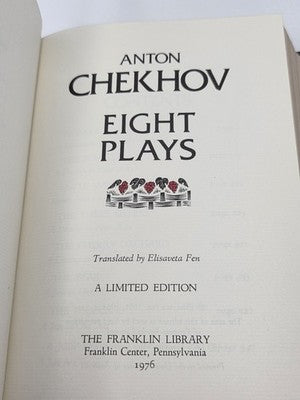ANTON CHERKOV PLAYS FRANKLIN LIBRARY LIMITED EDITION BY  1976. New Cond.