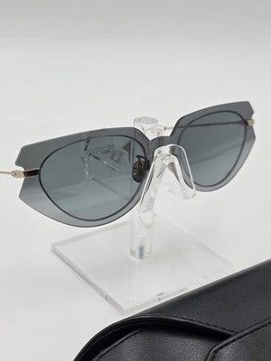 Vtg Christian Dior Attitude 2 Sunglasses Grey Gold 2M01I Authentic 53mm W Case