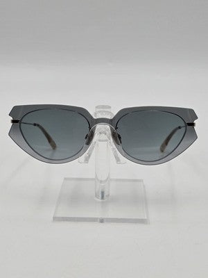 Vtg Christian Dior Attitude 2 Sunglasses Grey Gold 2M01I Authentic 53mm W Case