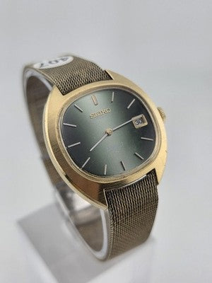 Rare Vintage 1980's Seiko 23j  Hi-Beat 2418-7039 Automatic Unisex Watch. Works.