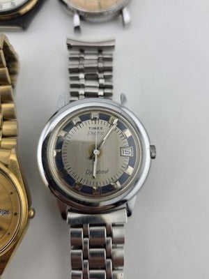Great Collection Vintage Watch Lot Seiko Disney Dynabeat Raketa Expedition.