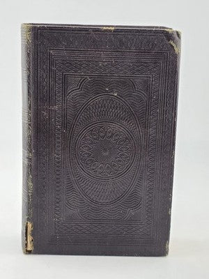 Rare Antique 1864 Oxford Holy Bible Victorian Embossed Leather Bound King James.