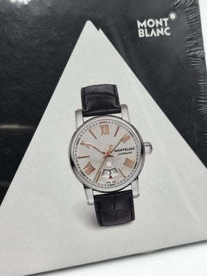 Genuine OEM Montblanc Watch Presentation Box Set w/ Warranty Card & Booklets