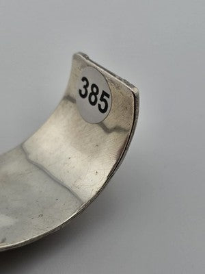 Vintage Original Navajo Allen Chee Eagle In Flight Sterling Silver Cuff Bracelet