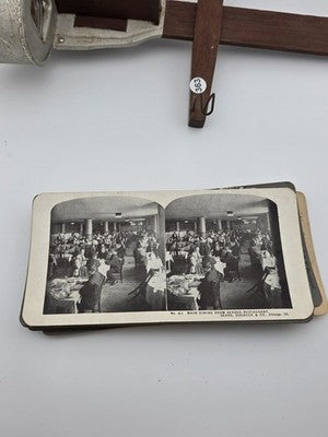 Antique Underwood & Underwood Sun Sculpture June 11 1901 Stereoscope 3D Viewer