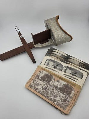 Antique Underwood & Underwood Sun Sculpture June 11 1901 Stereoscope 3D Viewer