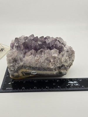 Natural Amethyst Quartz Crystal Cluster Geodes Large & Small Display Specimens