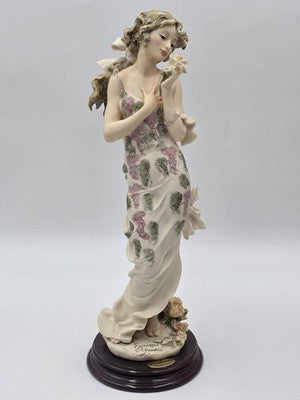 Private Giuseppe Armani Rose 0678-C Hand Signed 1996 Society Event Figurine COA.