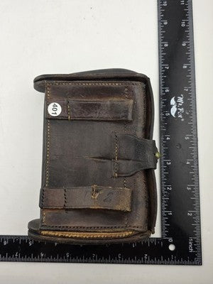 ROCK ISLAND ARSENAL 1903 McKEEVER U. S. ARMY LEATHER CARTRIDGE POUCH