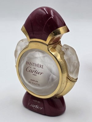 Vintage Panthere de Cartier 50ml Natural Spray Perfume Empty Bottle Box France