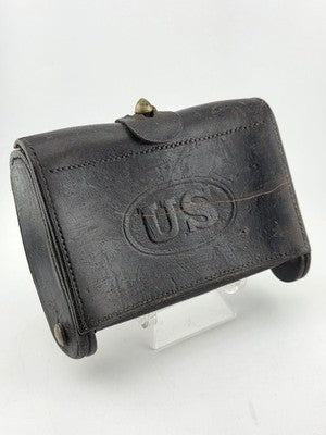 ROCK ISLAND ARSENAL 1903 McKEEVER U. S. ARMY LEATHER CARTRIDGE POUCH