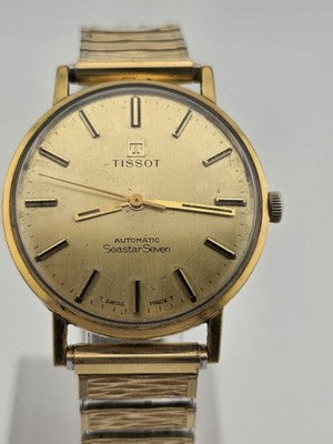 1960's Tissot Seastar Seven Automatic Vintage Swiss Men's GP Watch. Works