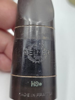 Rare Vintage Jeffrey Clarinet W/ Selmer Paris Mouthpiece France Case Untested