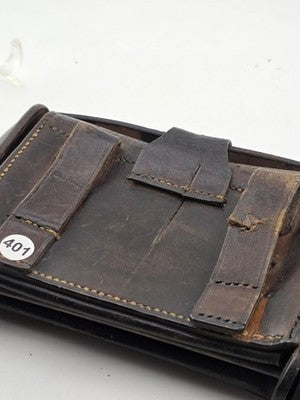 ROCK ISLAND ARSENAL 1903 McKEEVER U. S. ARMY LEATHER CARTRIDGE POUCH