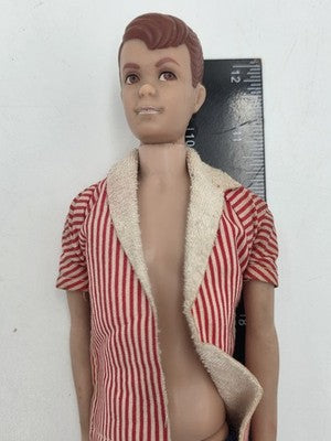 Rare Vintage 1961 Mattel Ken Doll #750 Early 1st Issue Brunette Original Clothes