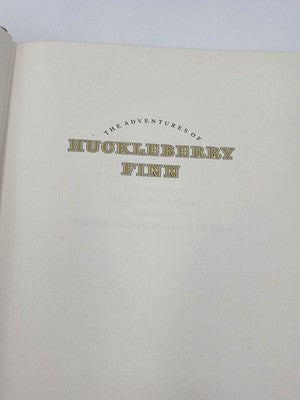 The Adventures of Huckleberry Finn, Mark Twain, Franklin Library, 1975. New Cond