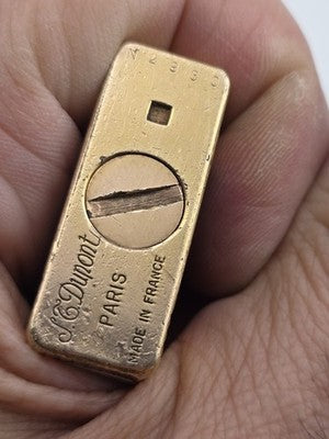 Private: Vintage S.T. Dupont Line 1 Laque De Chine Gold palted.