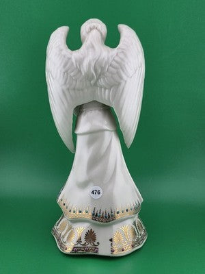 Lenox China Jewels Collection Angel of Harmony Ivory Porcelain & Gold Trim 9.5"