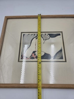 Karel Havlicek In a Sentimental Mood 1986 Signed Ltd Ed Serigraph 63/120 Framed
