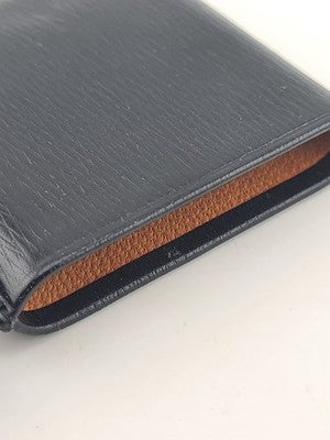 Rare Vintage S.T. Dupont Paris Black Leather Cigarette Case Made in Spain
