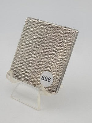 Rare Antique C 1920's French Victorian Silver (800) matchbox holder 31 Grams.