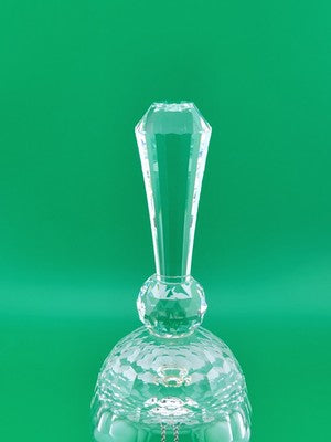 Vintage Swarovski Retired Crystal Dinner Table Bell 1981 5.75" Austria. VG Cond.
