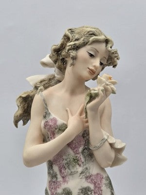 Private Giuseppe Armani Rose 0678-C Hand Signed 1996 Society Event Figurine COA.