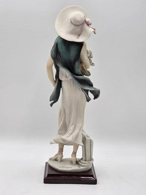 Giuseppe Armani Capodimonte Figurine Sophia W Puppy Porcelain Sculpture 0636C