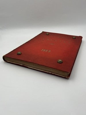 Rare Antique 1889 Journal Amusant Paris Illustrated Satirical Leather Bound Vol.