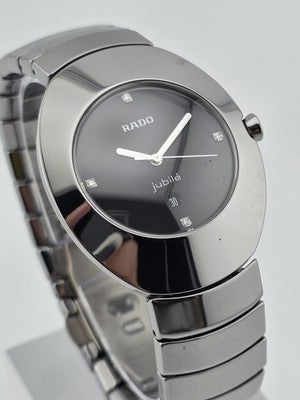 New High Tech Ceramic Titanium Rado Ovation Jubile Watch Ref 152.0493.3