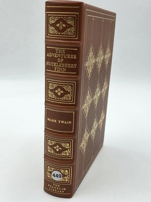 The Adventures of Huckleberry Finn, Mark Twain, Franklin Library, 1975. New Cond
