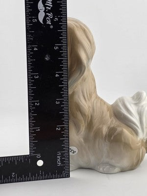 Beautiful Retired Lladro Figurine Titled PEKINESE, Number 4641, MINT Condition