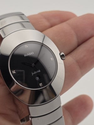 New High Tech Ceramic Titanium Rado Ovation Jubile Watch Ref 152.0493.3