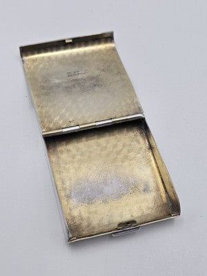 Rare Antique Tiffany & Co. Sterling Silver 925 Hinged Flip Matchbook Cover Case