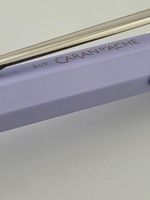 Caran d'Ache Paul Smith Discontinued 849 Ballpoint Pen Slate Baby Blue & Purple