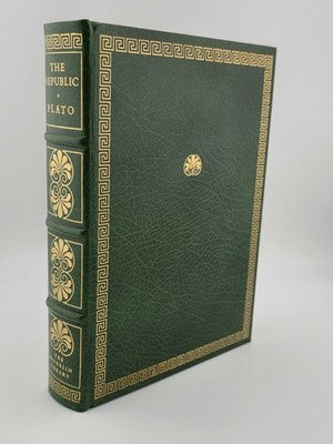 Vintage Plato The Republic Franklin Library 1975 Leather Bound New. Unread.