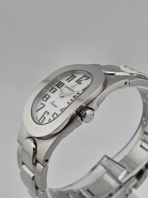 Vintage Bertolucci Serena Swiss Made Ladie Quartz Watch Ref 313-5818 Steel Works
