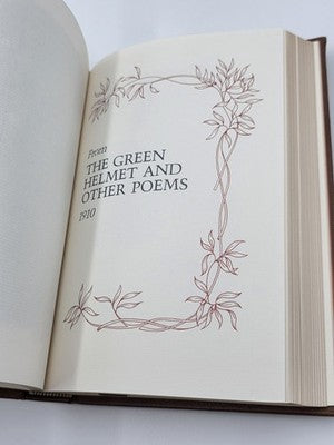 Franklin Library William Butler Yeats Selected Poems 1979 Leather Edition. New.