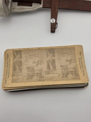 Antique Underwood & Underwood Sun Sculpture June 11 1901 Stereoscope 3D Viewer