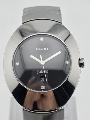 New High Tech Ceramic Titanium Rado Ovation Jubile Watch Ref 152.0493.3